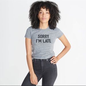 Sorry I’m Late - Marine Layer Graphic Tee